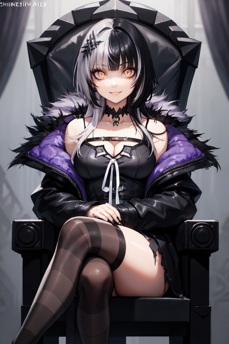 10688-2989708491-masterpiece, best quality, absurdres, perfect anatomy, 1girl, solo, ShioriBase, split-color hair, hair ornament, choker, black d.png